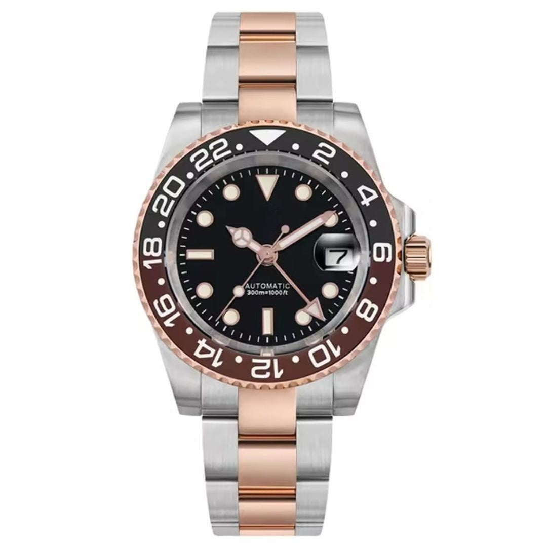 Root Beer Watch with Oyster Band