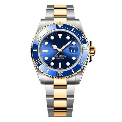 Bluesy Watch with Oyster Band