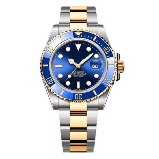 Bluesy Watch with Oyster Band